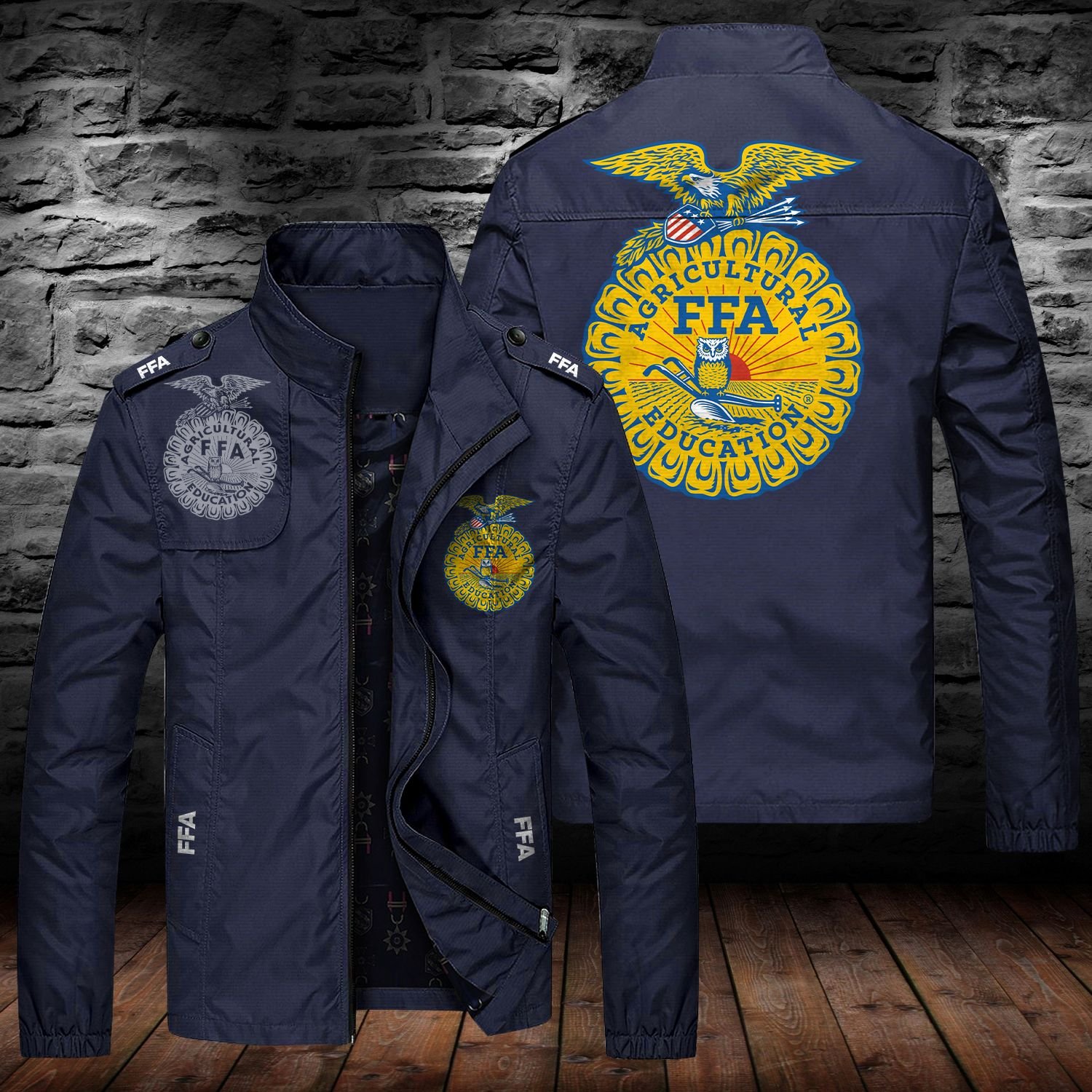 Farmer Windbreaker Jacket Large