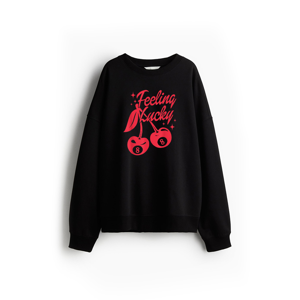 Feeling Lucky Cherry 8 Ball Sweatshirt