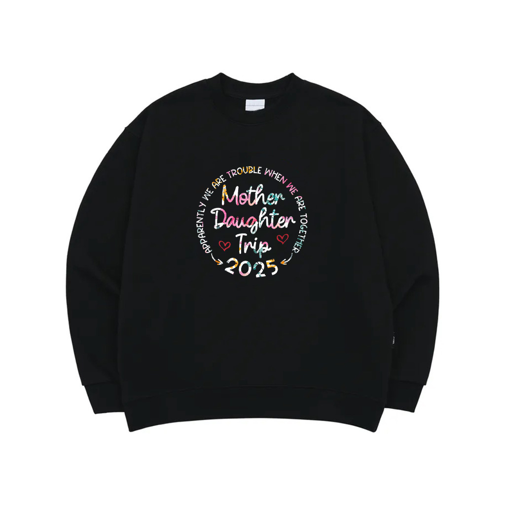 Floral Mother Daughter Trip 2025 Shirts, Mother's Day Funny Sweatshirt