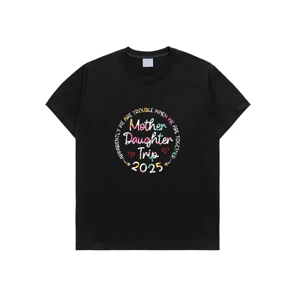 Floral Mother Daughter Trip 2025 Shirts, Mother's Day Funny T-Shirt