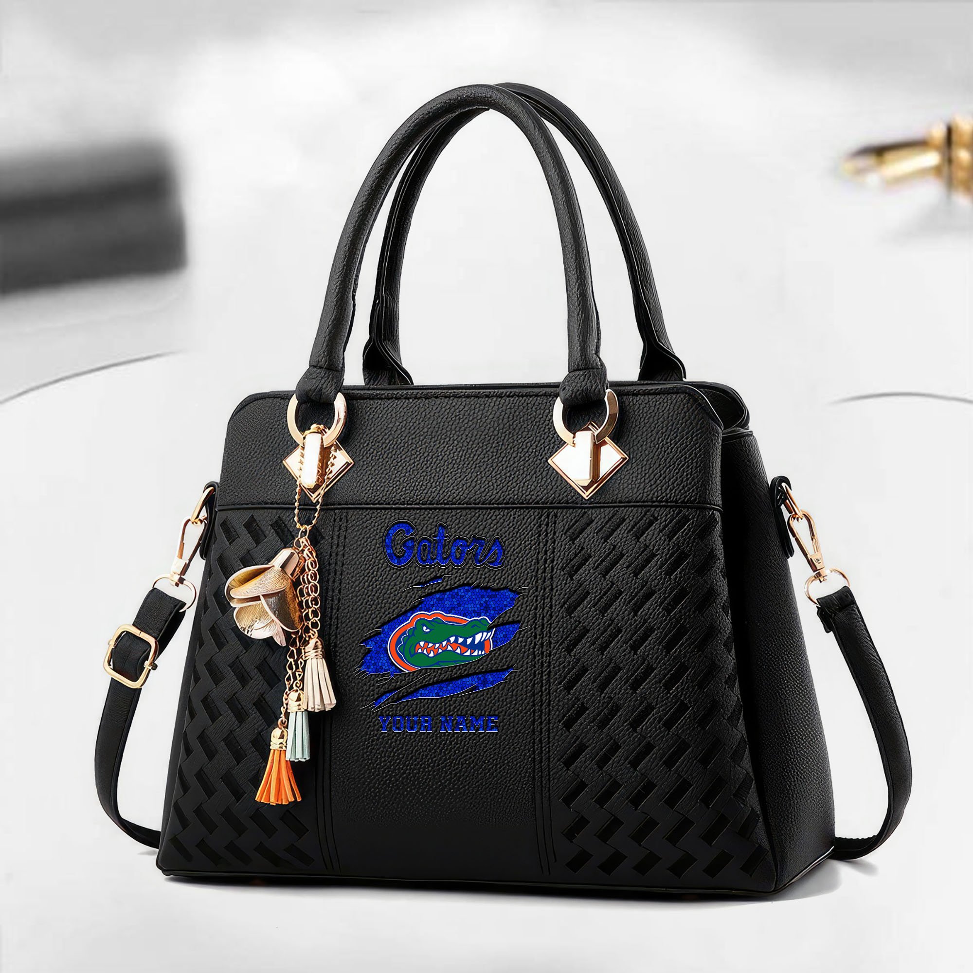 Florida Gators Deluxe Handbag For Women Custom Your Name 2025 Versions, Sport Deluxe Handbag