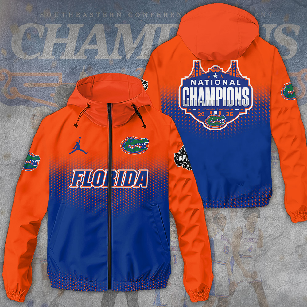 Florida Gators NCAA Style Windbreaker Jacket For Fans