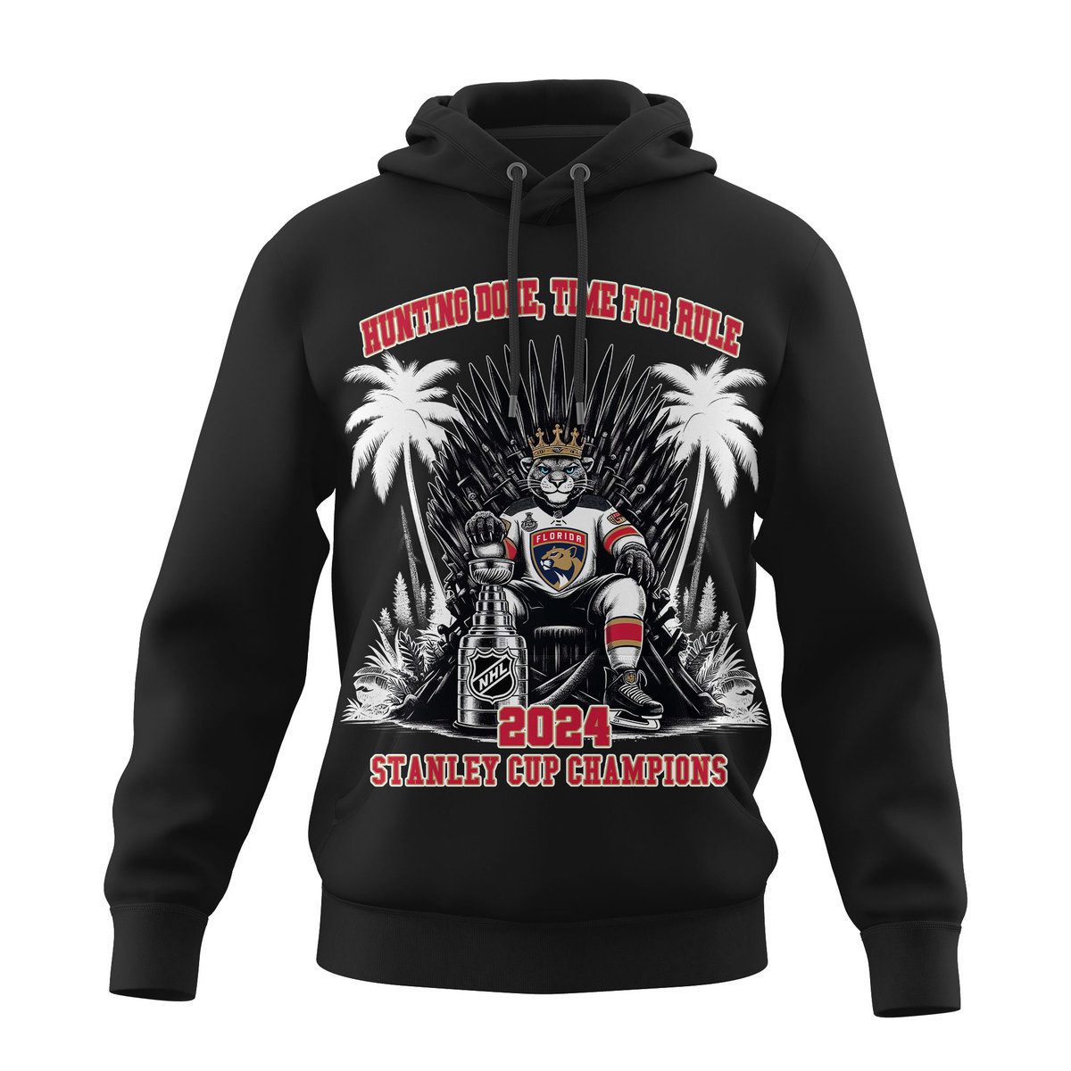 Florida Panthers 2024 Stanley Cup Champions Unisex Hoodie 