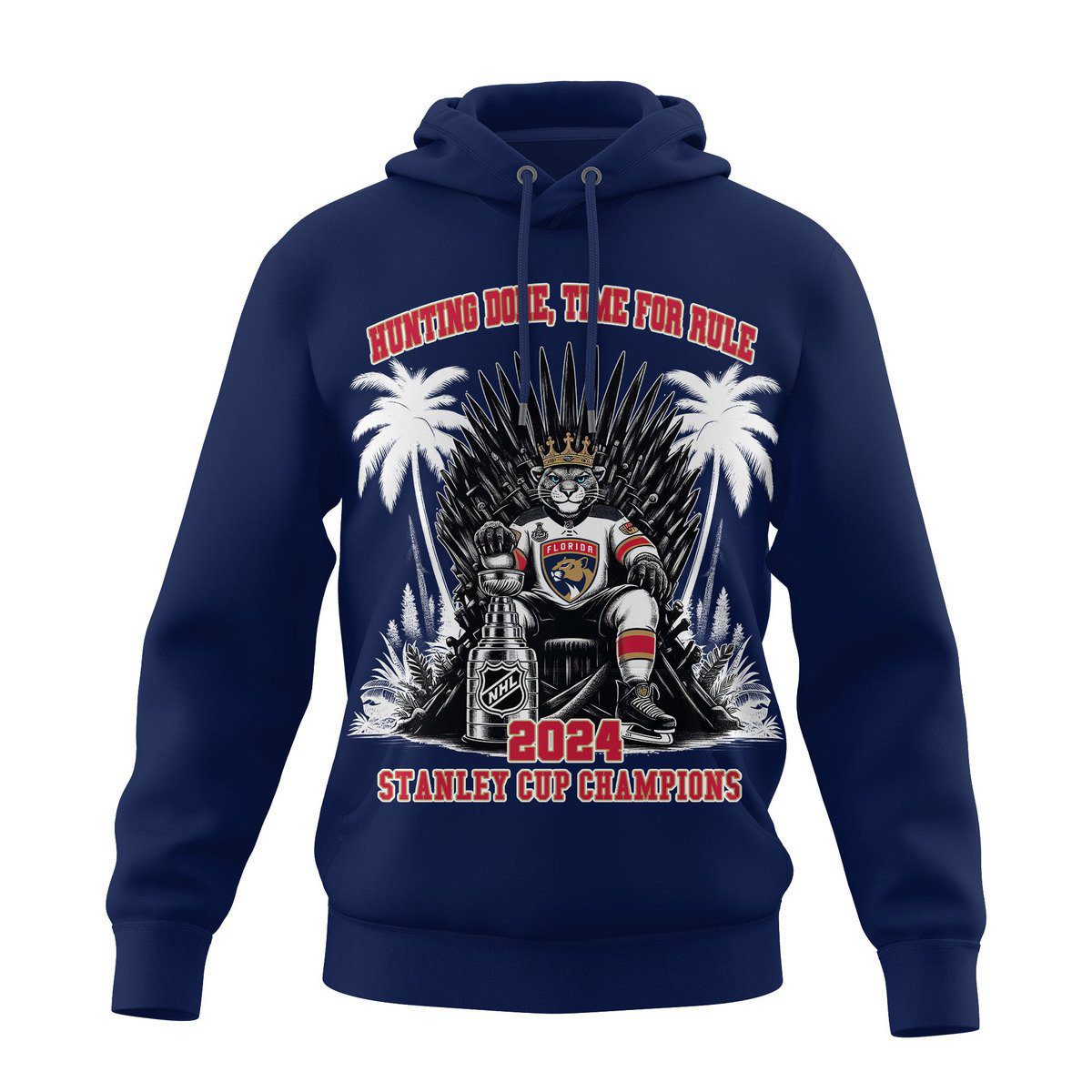 Florida Panthers 2024 Stanley Cup Champions Unisex Hoodie 