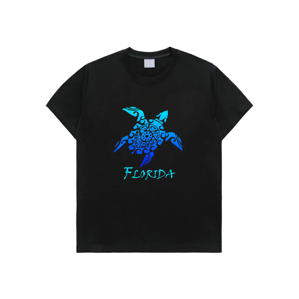 Florida Vacation Vintage Retro Sea Turtle T-Shirt