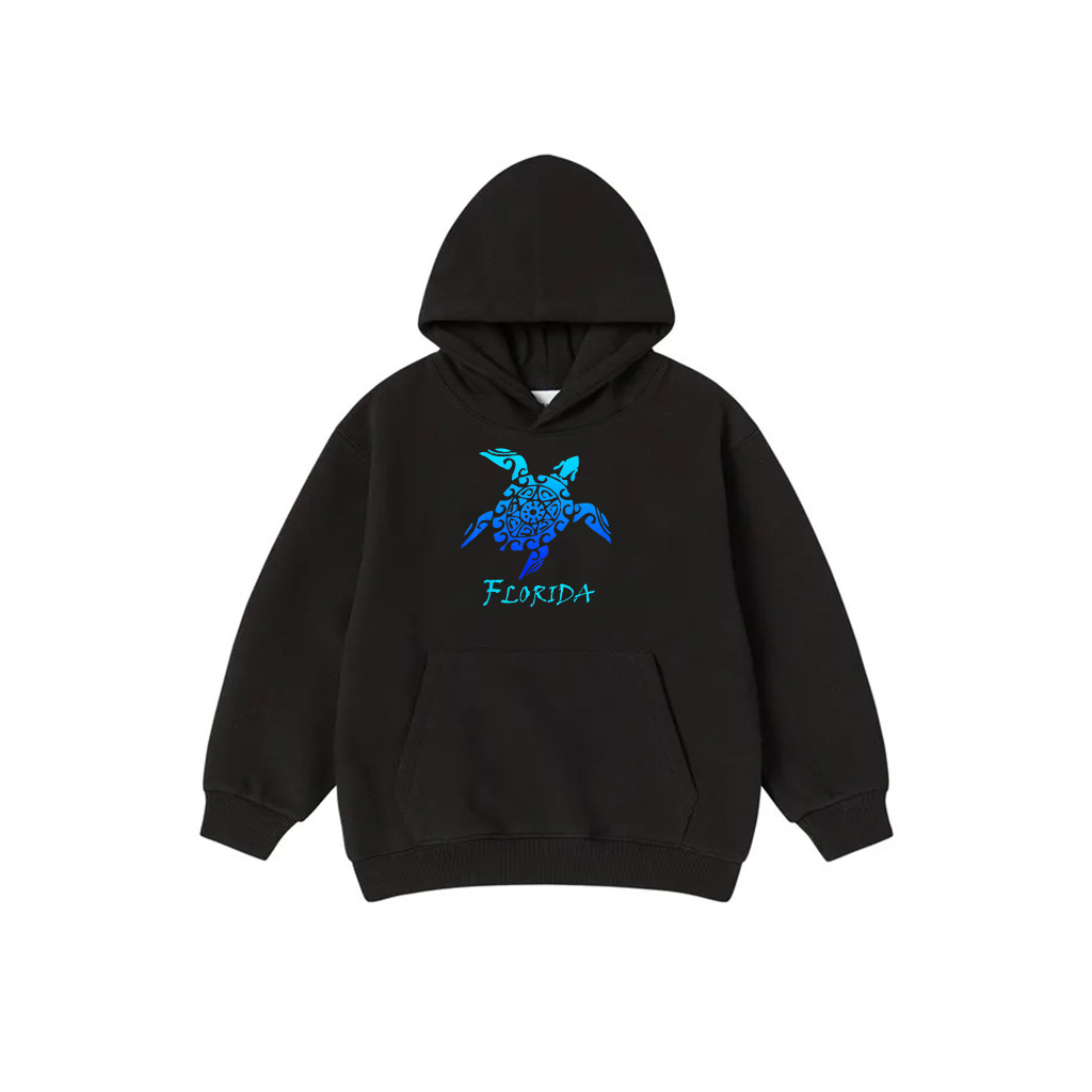 Florida Vacation Vintage Retro Sea Turtle Hoodie