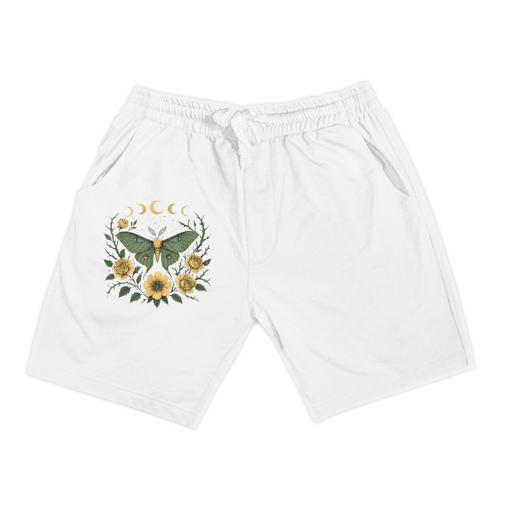 Flowers Goblincore Moth And Butterfly Cottagecore Aesthetic Shorts