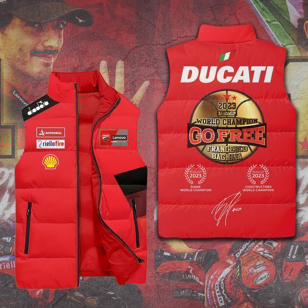 Francesco Bagnaia F1 Sleeveless Jacket