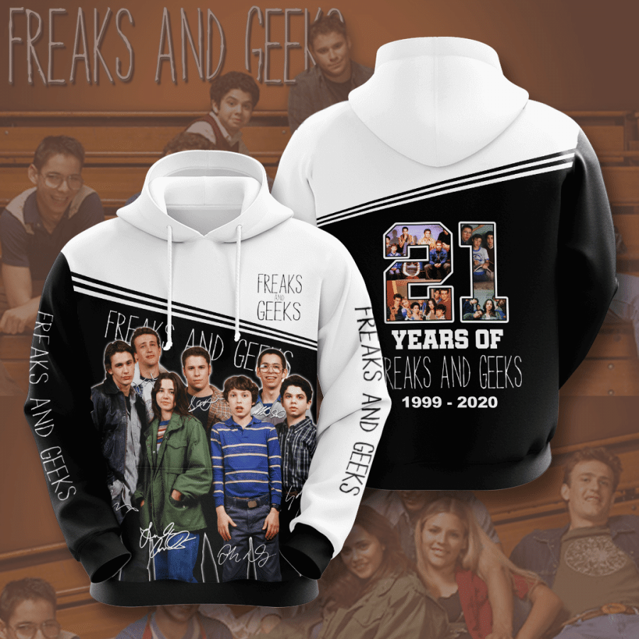 Freaks And Geeks 3D Hoodie