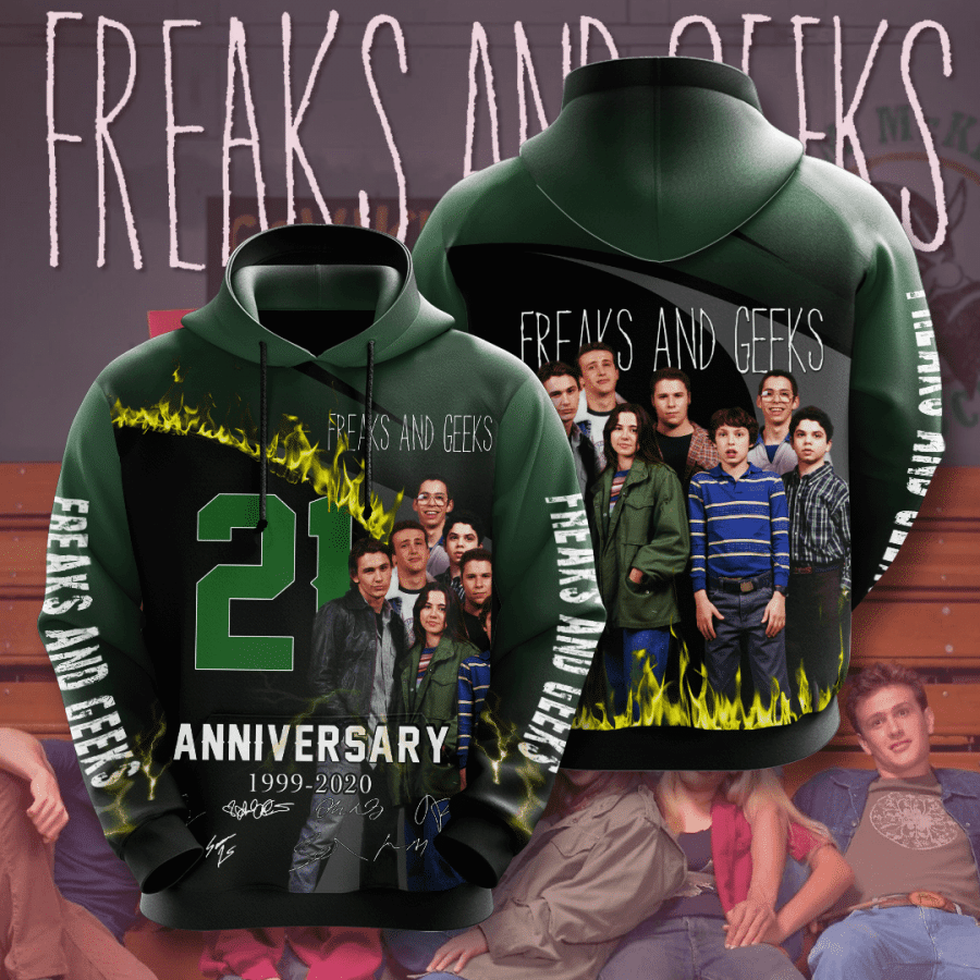 Freaks And Geeks 3D Hoodie