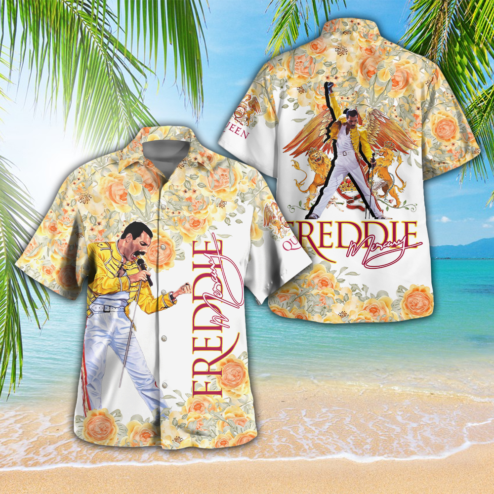 Freddie Mercury Music Hawaiian Shirt Gifts For Fans