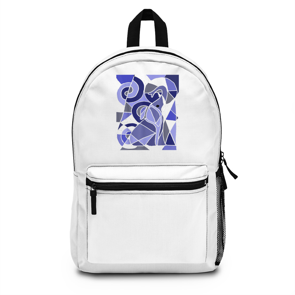 Fun Artistic Elephant Abstract Art Backpack