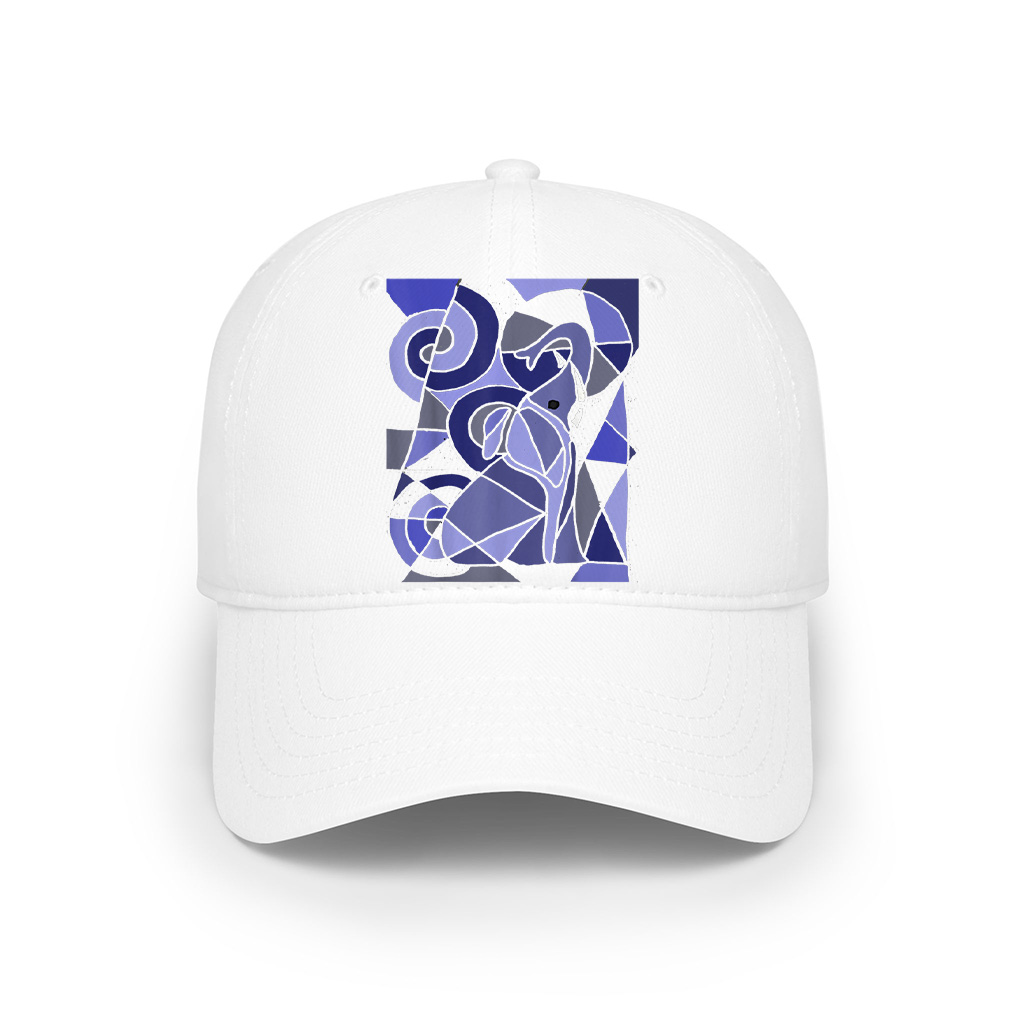 Fun Artistic Elephant Abstract Art Cap