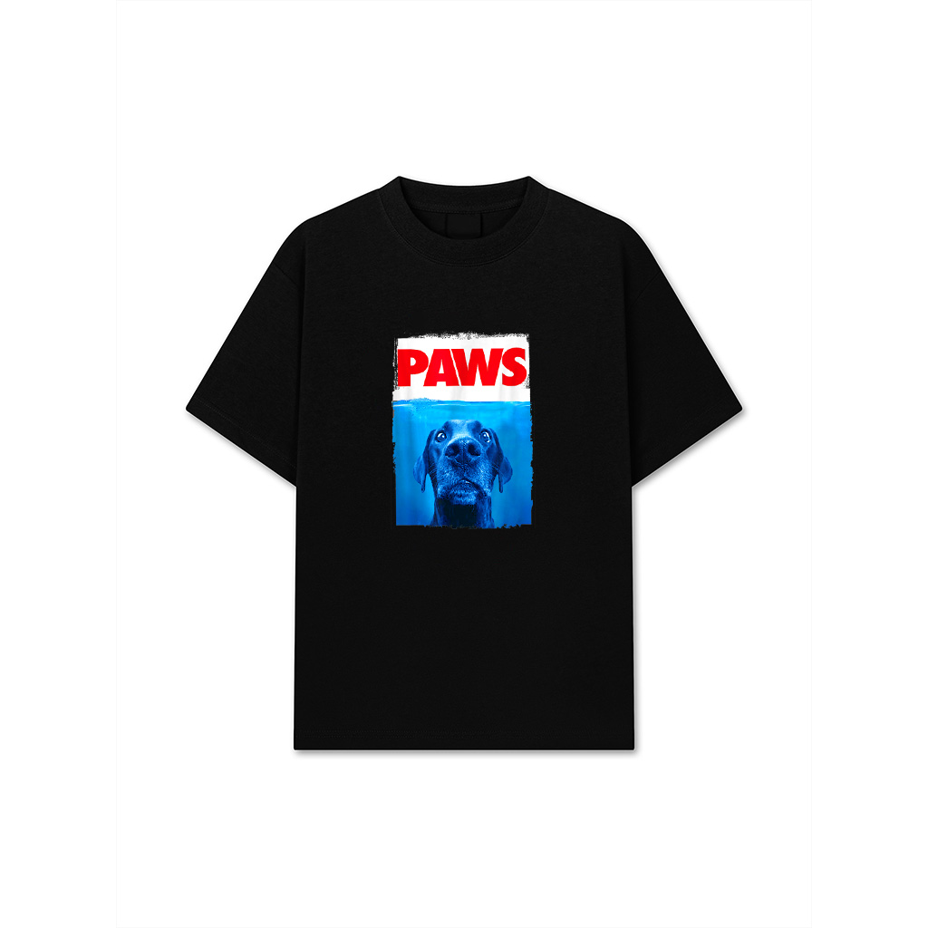 Funny Awesome Paws Movie Parody Dog T-Shirt