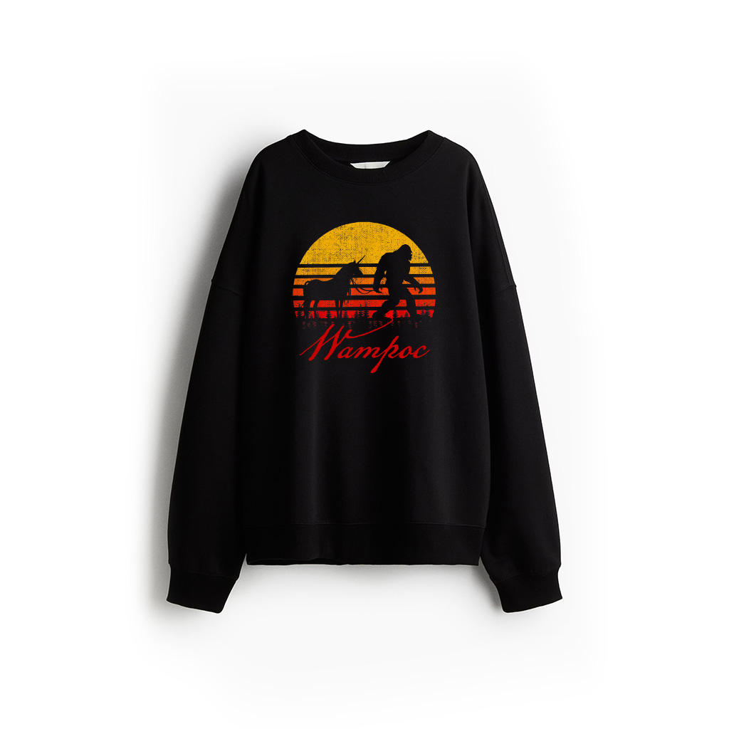 Funny Bigfoot Unicorn Vintage Sweatshirt