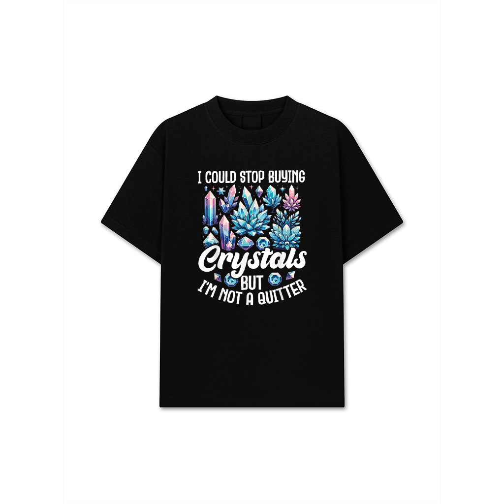 Funny Crystal Collector Design, Obsessed With Crystals, T-Shirt