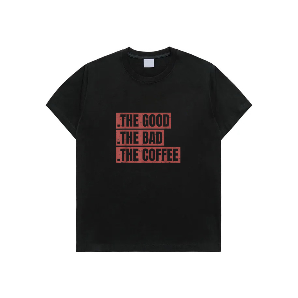 Funny Das Gute Das Schlechte Der Kaffee Vintage T-Shirt