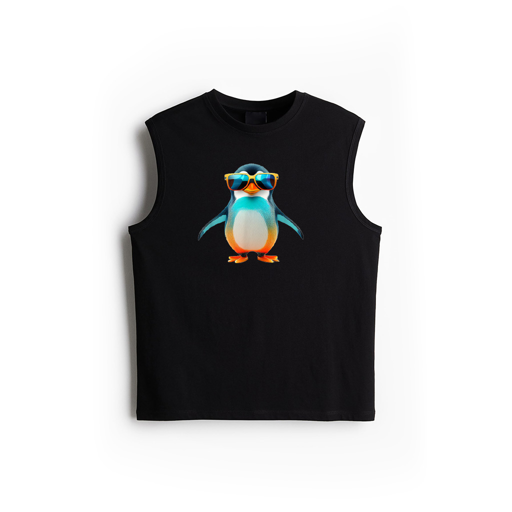 Funny Emperor Penguin Tank Top