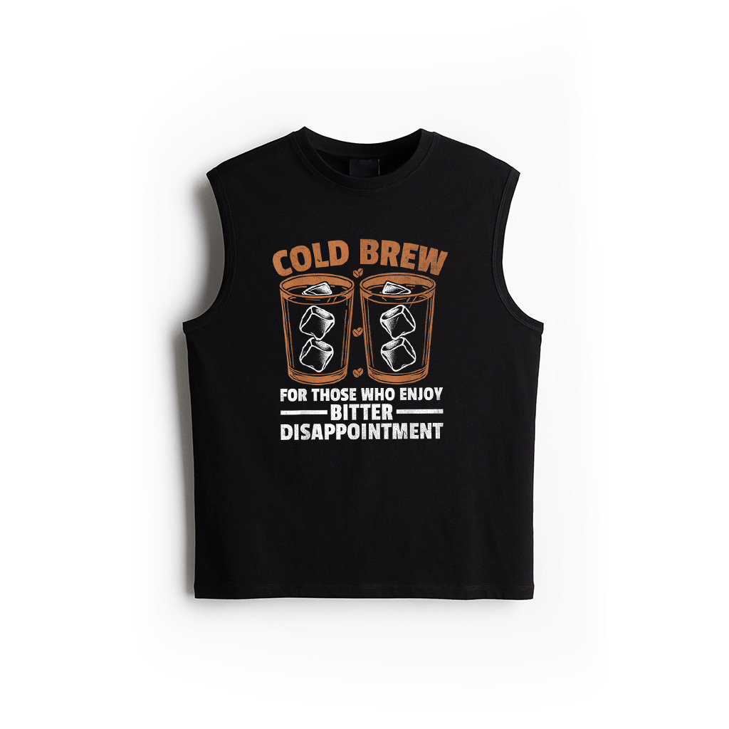 Funny Iced Coffee Lover Cold Brew Latte Caffeine Espresso Tank Top