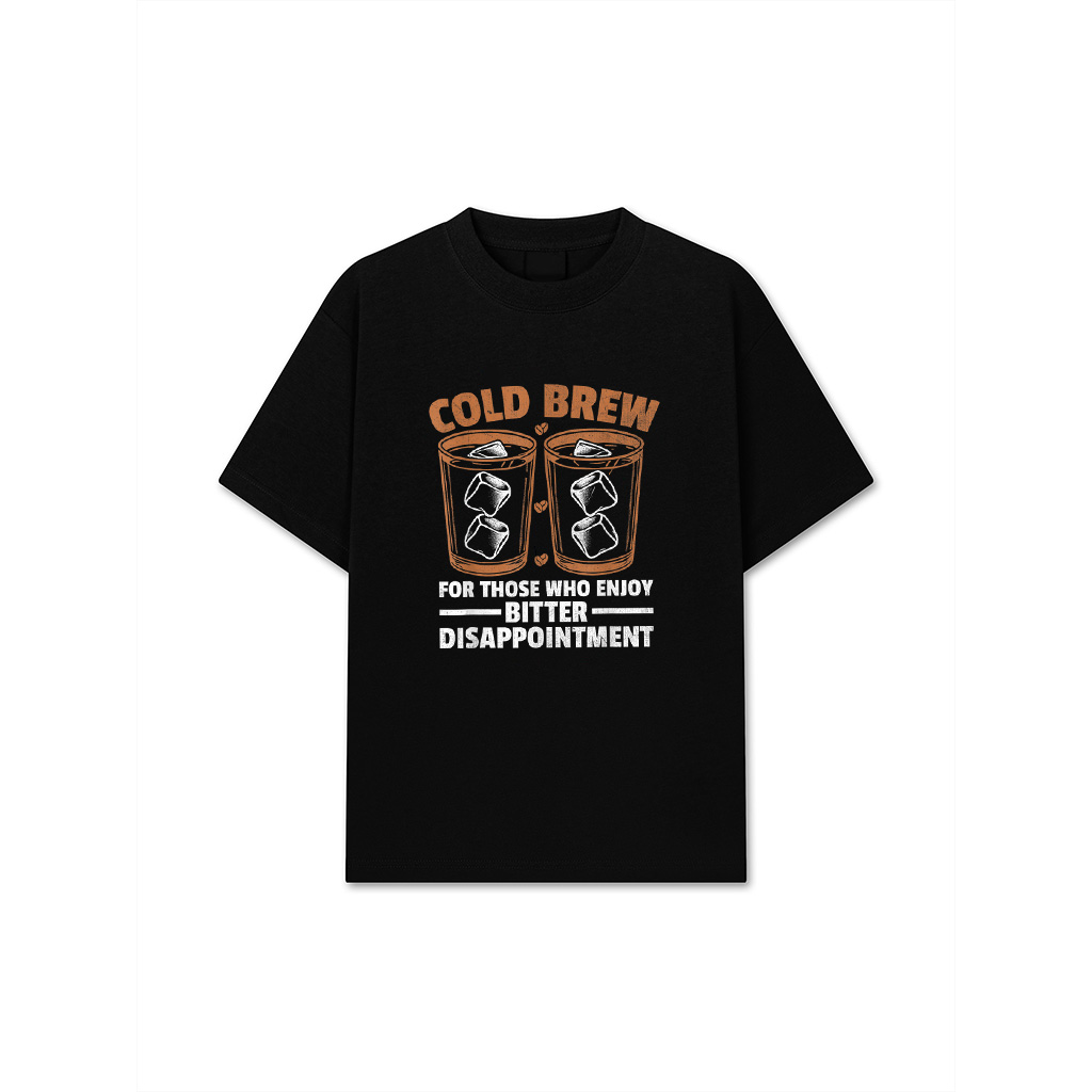 Funny Iced Coffee Lover Cold Brew Latte Caffeine Espresso T-Shirt