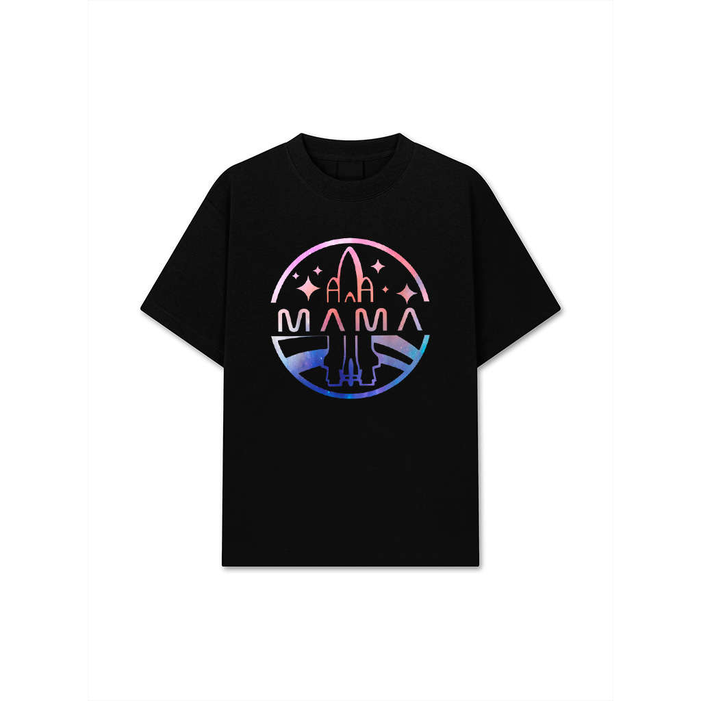 Funny Mama Space Astronaut Rocket Birthday Party T-Shirt