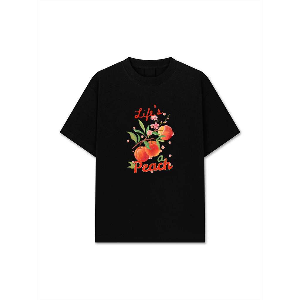 Funny Peach Fruit Vintage Summer Peach Holiday Peaches T-Shirt