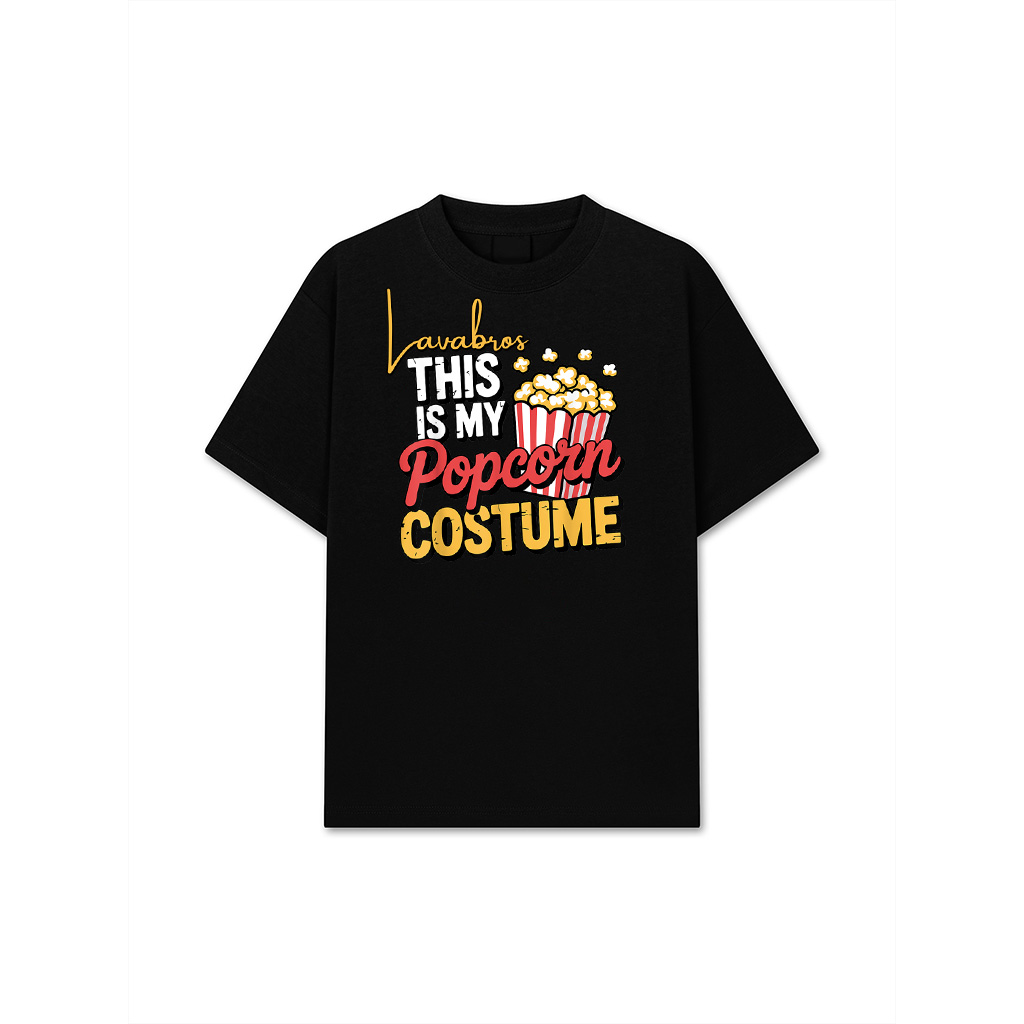 Funny Popcorn Costume For Men Women Popcorn Lover Pop Corn T-Shirt