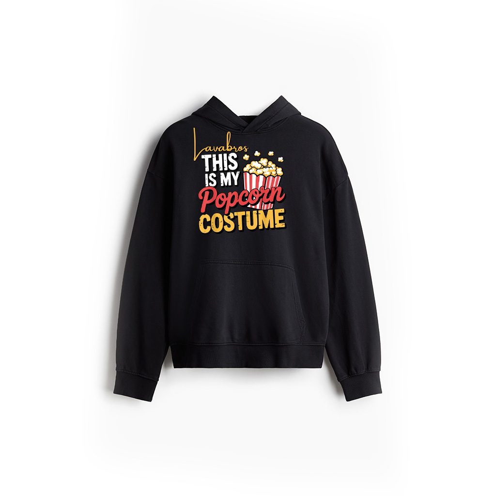 Funny Popcorn Costume For Men Women Popcorn Lover Pop Corn Hoodie