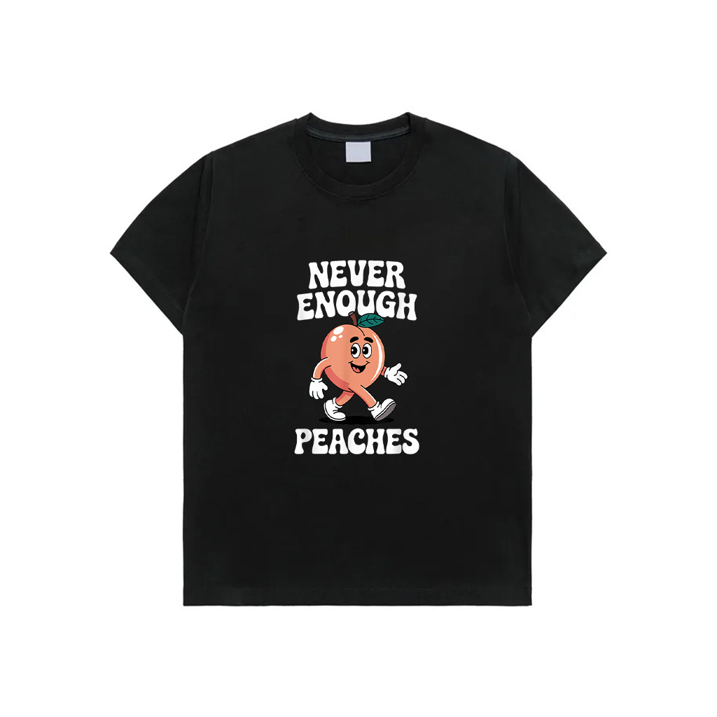 Funny Retro Peaches Men Women Boys Or Girls Peach T-Shirt