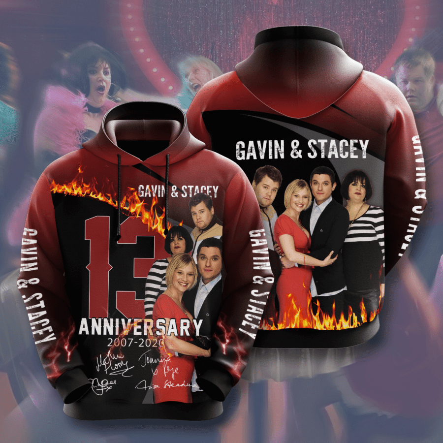 Gavin Amp Stacey 3D Hoodie