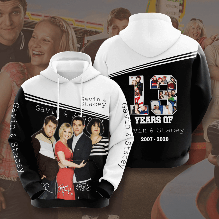 Gavin Amp Stacey 3D Hoodie