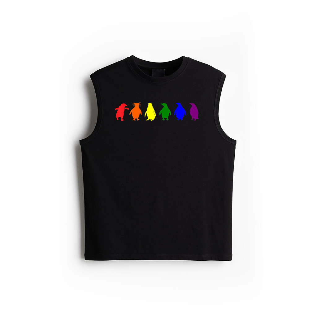 Gay Penguins LGBT Flag Pride Transgender Lesbian LGBT Tank Top