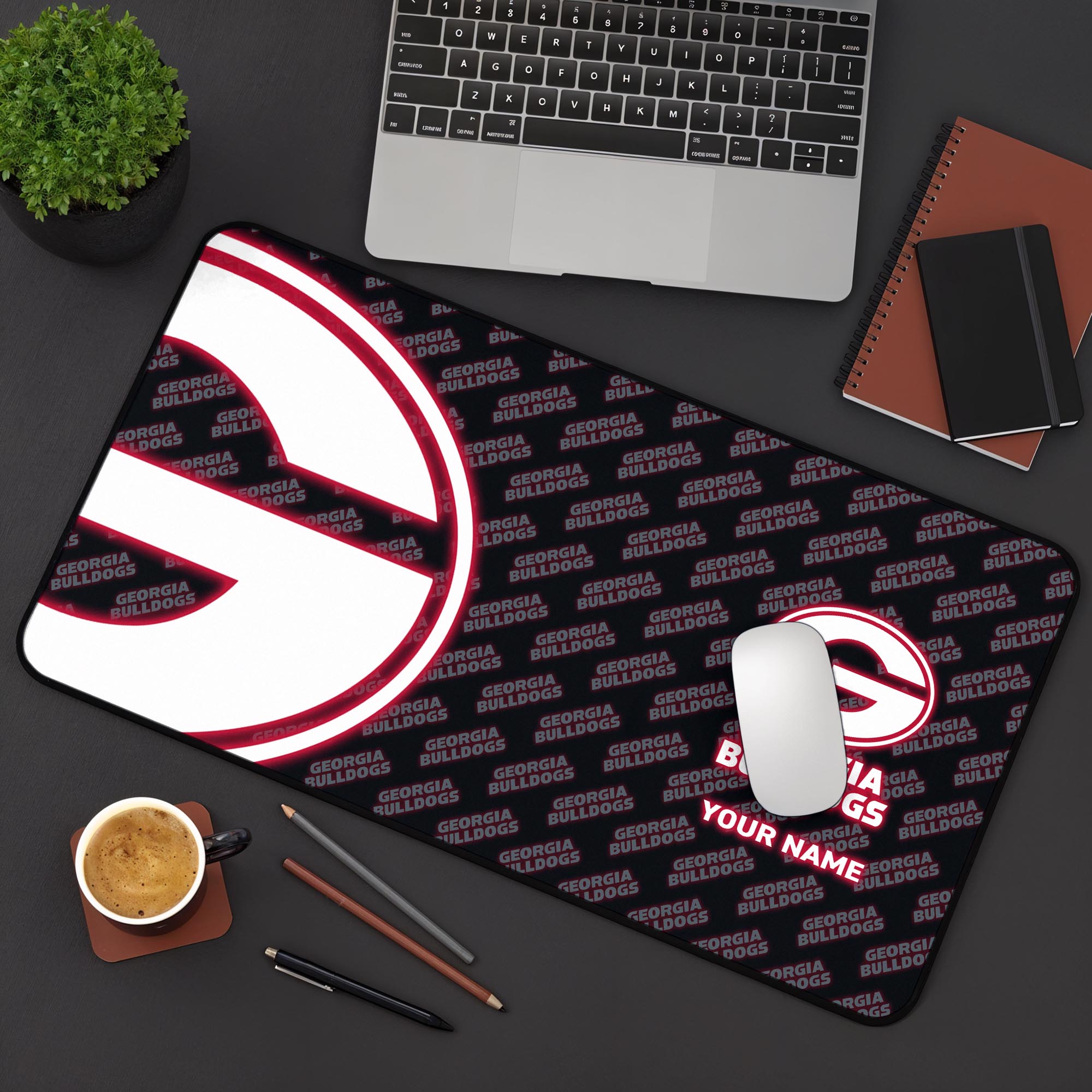 Georgia Bulldogs 2025 Version Mouse Pad Custom Printed, Sport Team Mouse Pad, Sport Gift For Fans