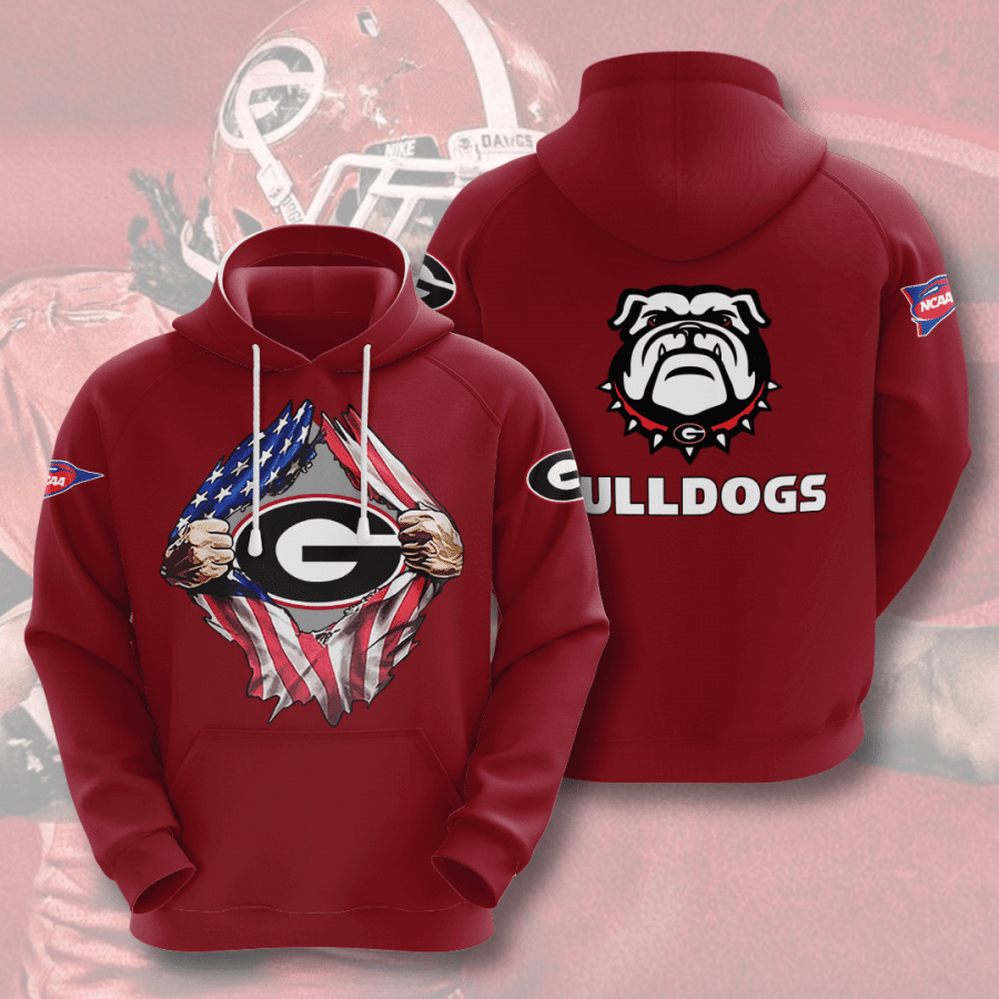 Georgia Bulldogs 3D Hoodie