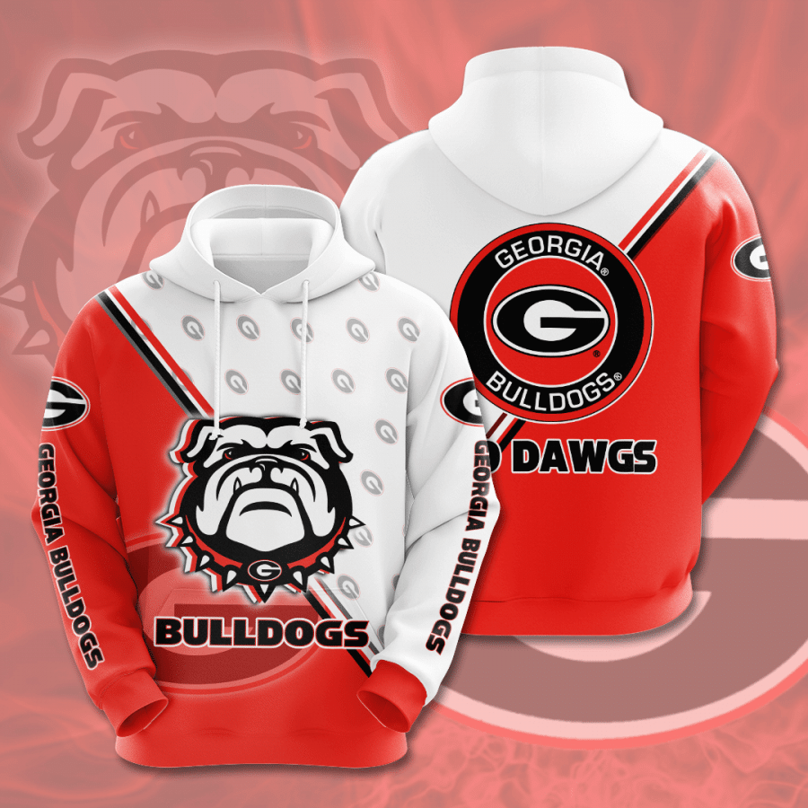 Georgia Bulldogs 3D Hoodie