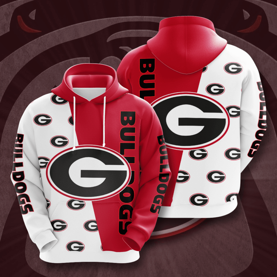 Georgia Bulldogs 3D Hoodie