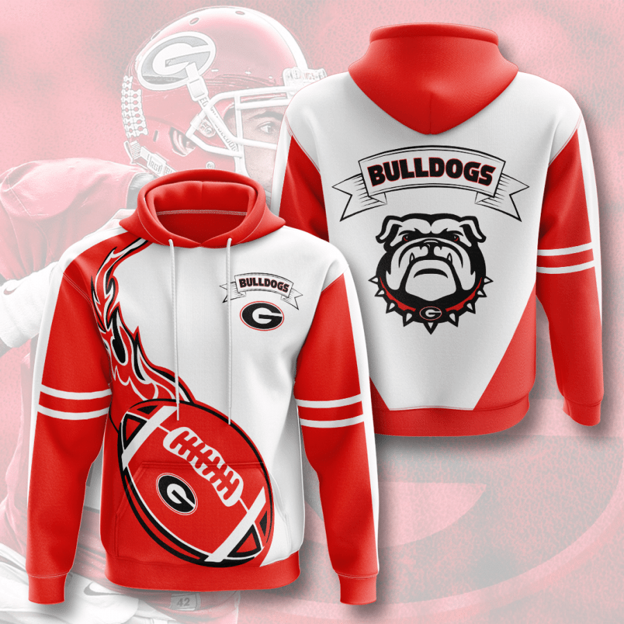 Georgia Bulldogs 3D Hoodie