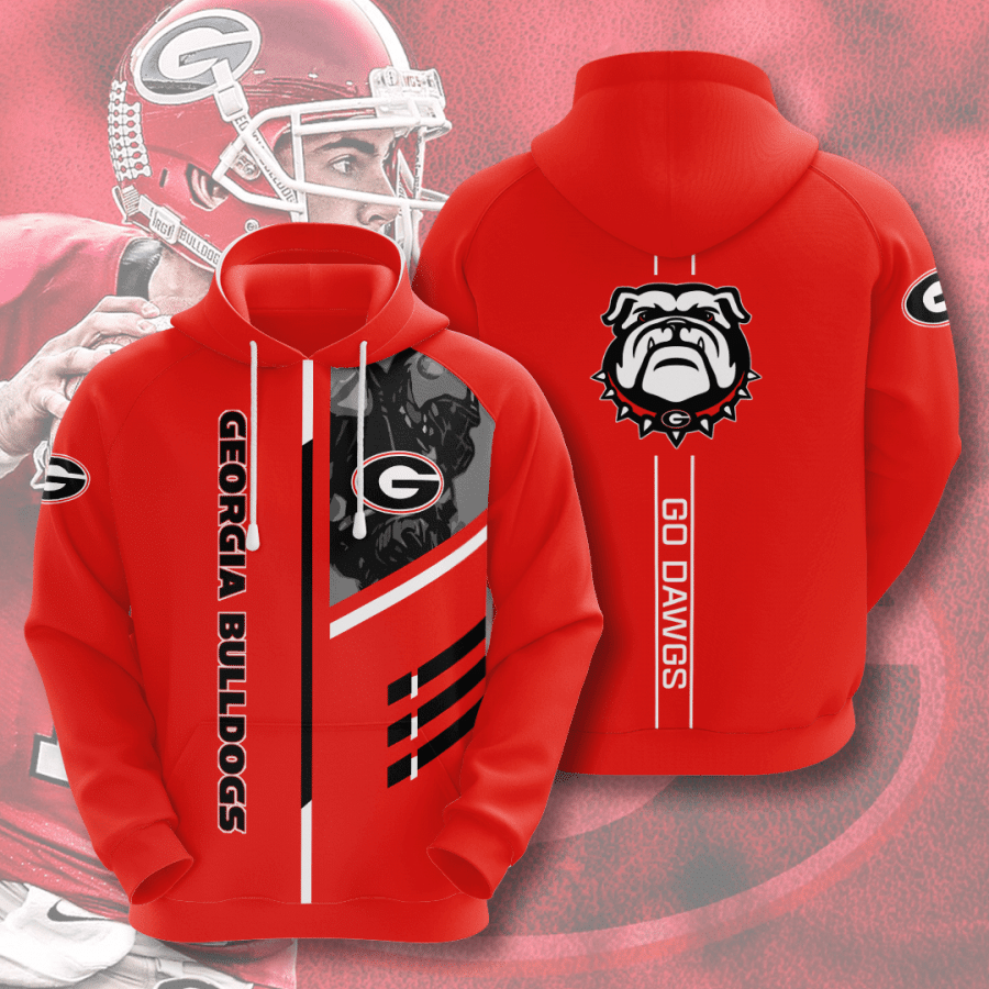 Georgia Bulldogs 3D Hoodie