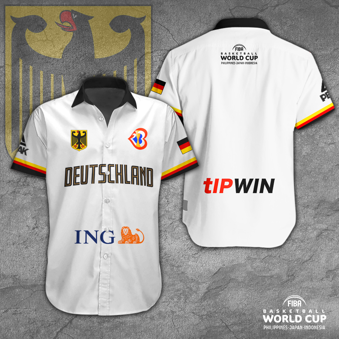 Germany Mens National Basketball Team FIBA Basketball World Cup Hawaiian Shirt Gifts For Fans