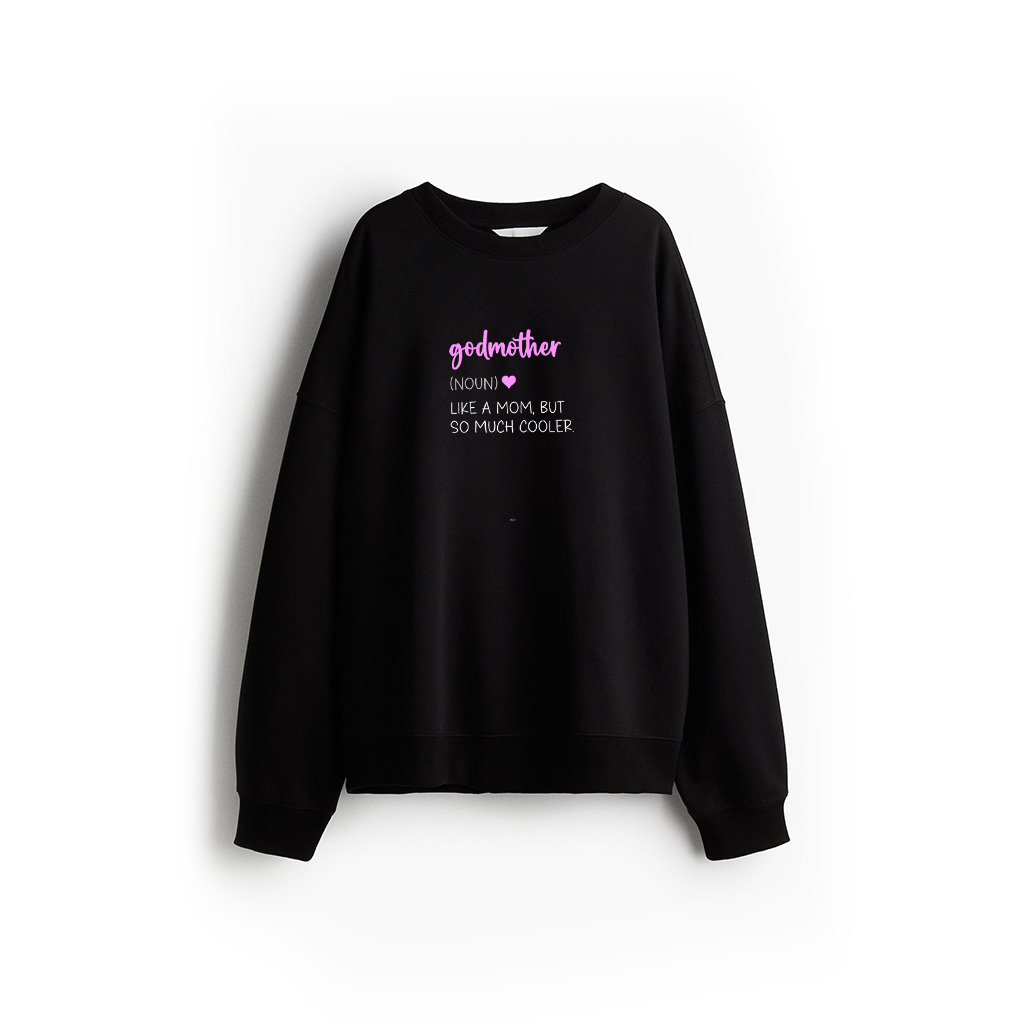 Godmother Definition Cute Mother's Day Noun Sweatshirt 21-07-2025