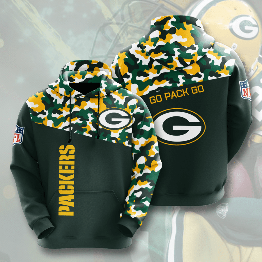 Green Bay Packers 3D Hoodie