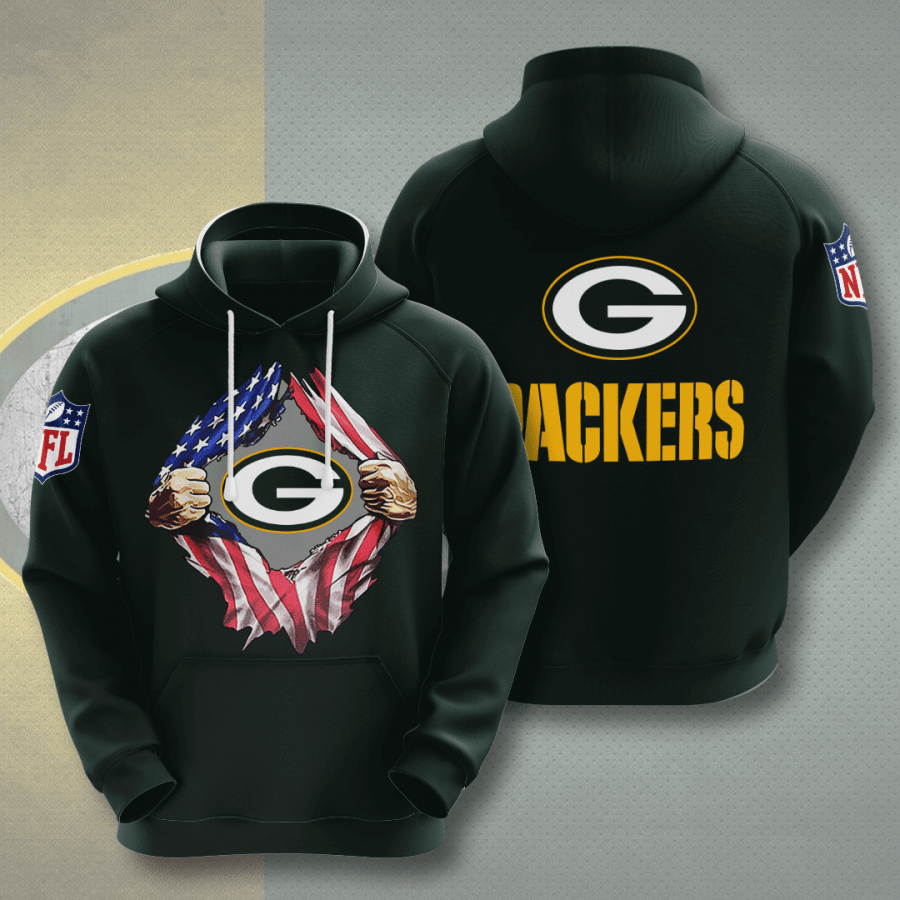 Green Bay Packers 3D Hoodie