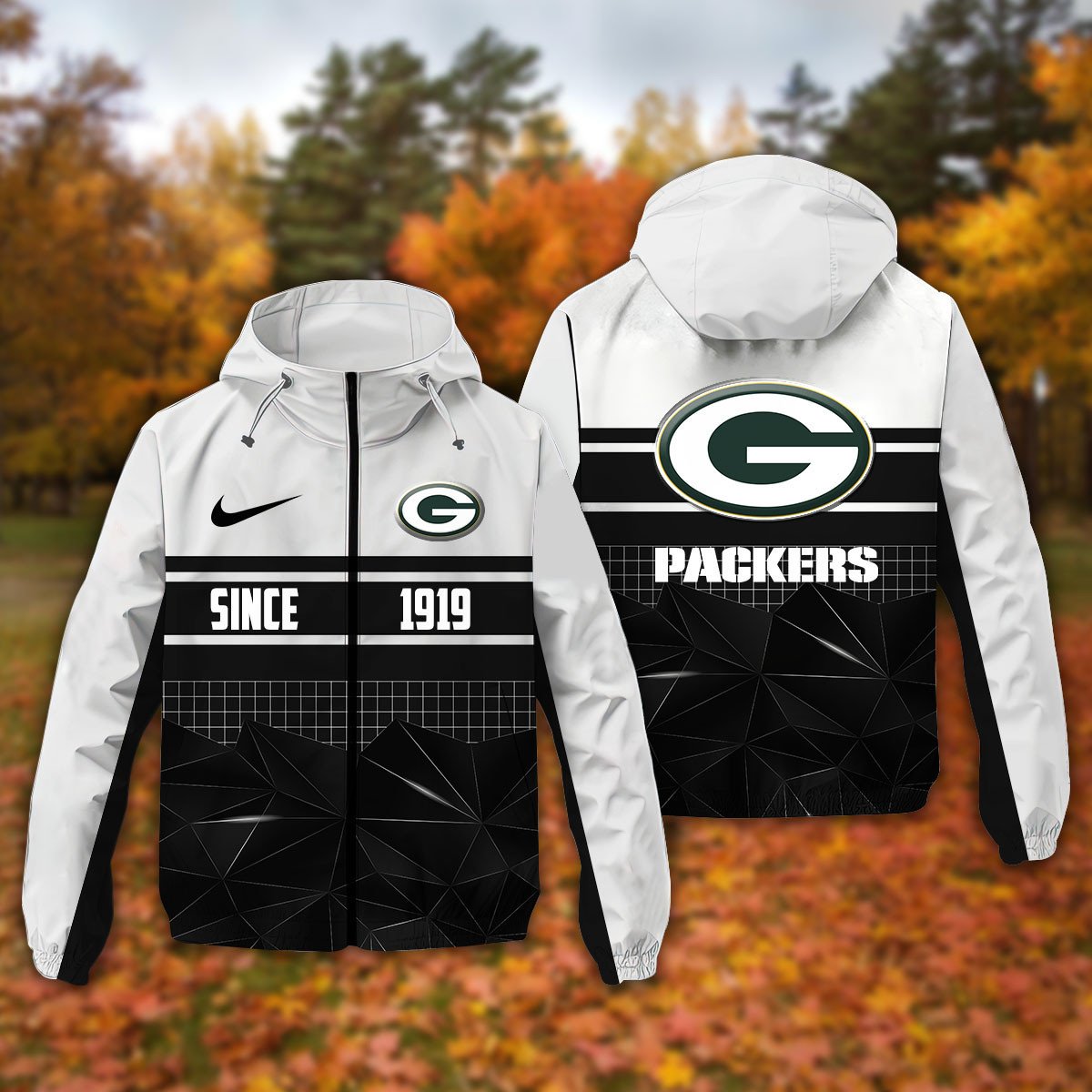Green Bay Packers NFL Personalized Windbreaker Jacket For Fan