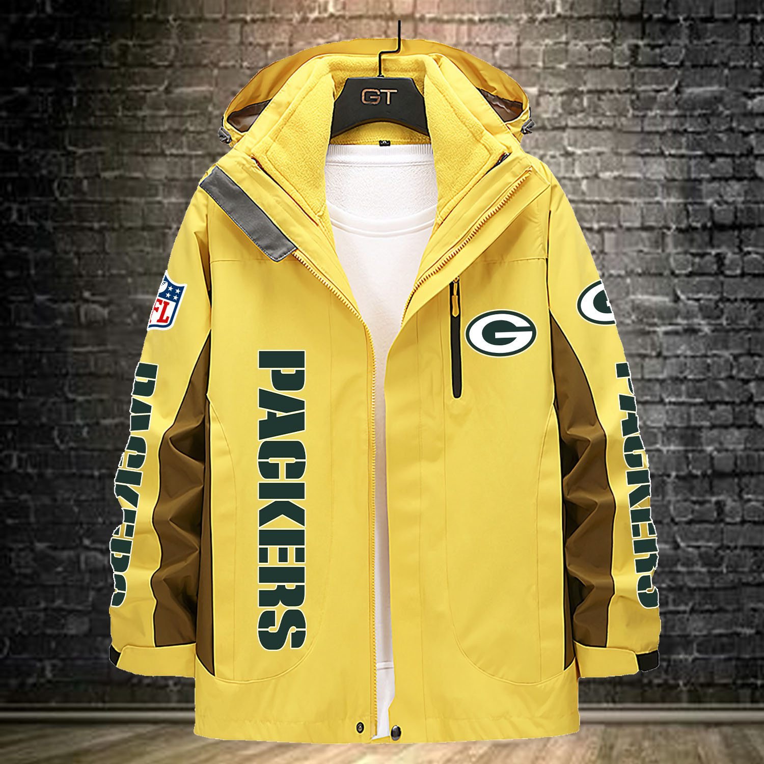 Green Bay Packers NFL Personalized Windbreaker Jacket For Fan