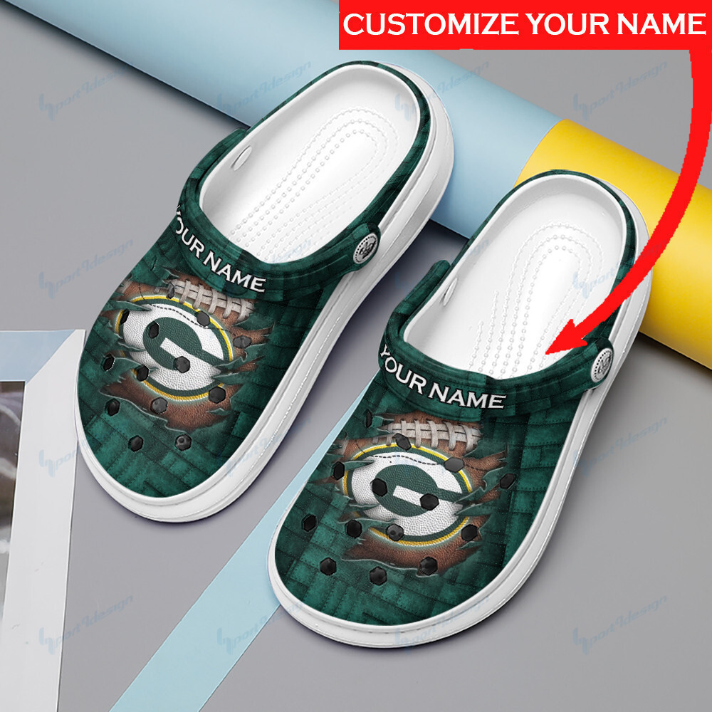 Green Bay Packers Personalized Limited Clog BG20