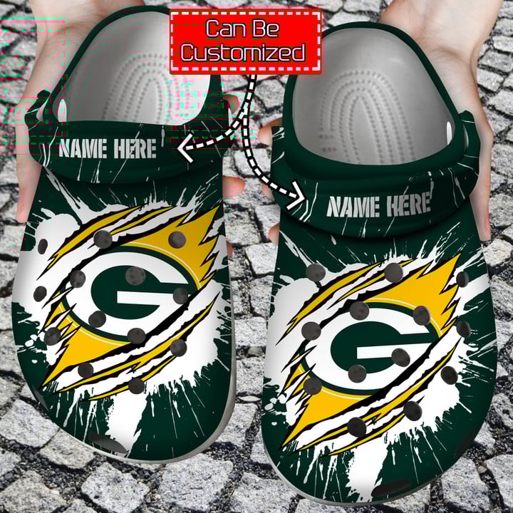 Green Bay Packers Personalized Limited Clog BG265