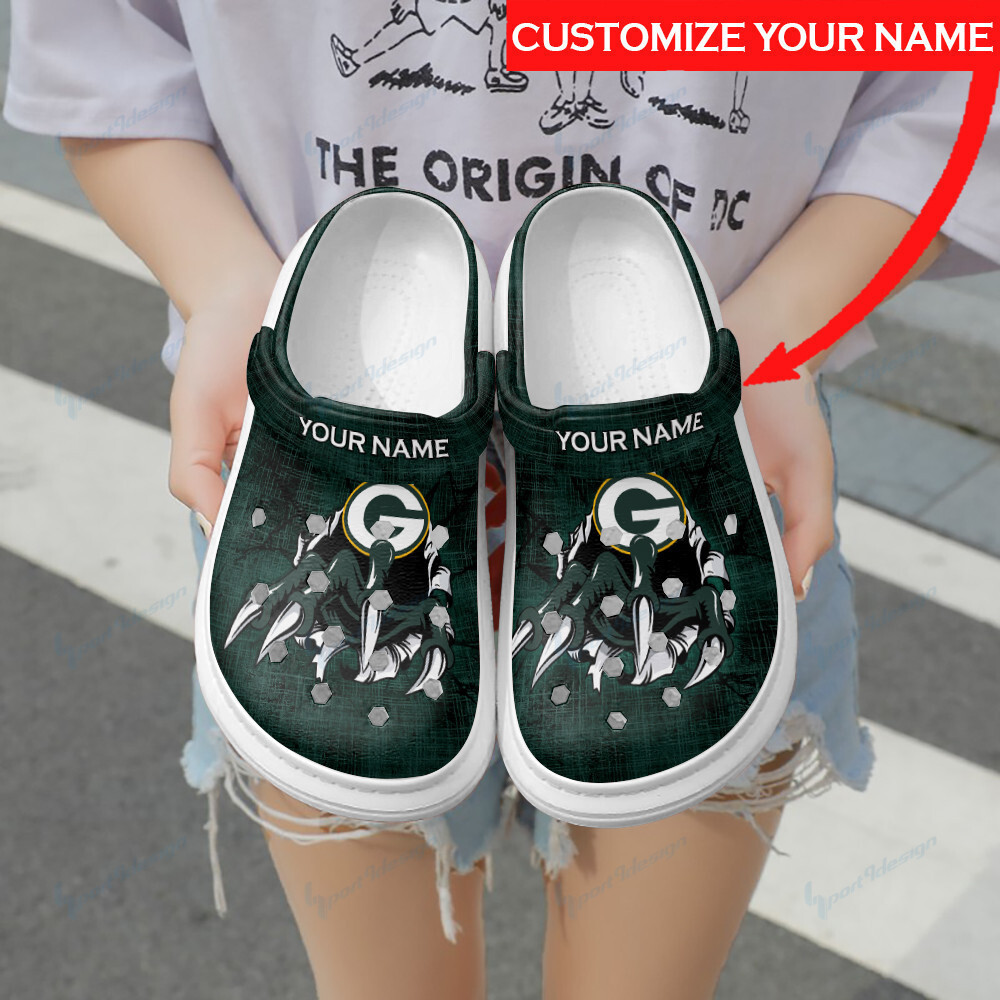 Green Bay Packers Personalized Limited Clog BG34