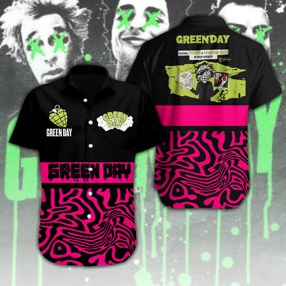 Greenday Music Hawaiian Shirt Gifts For Fans