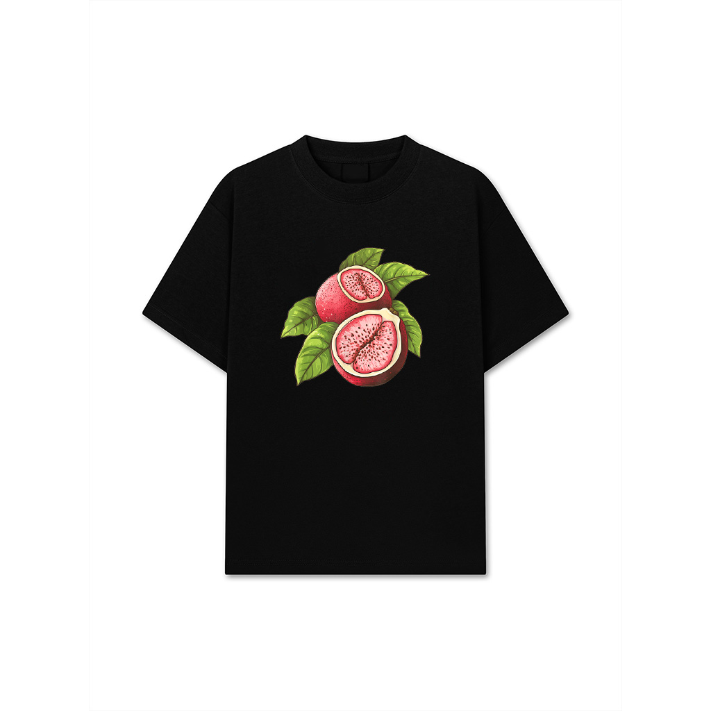 Guava Fruit Vintage Sunset T-Shirt