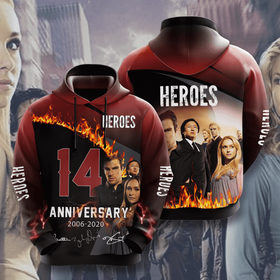 Heroes 3D Hoodie
